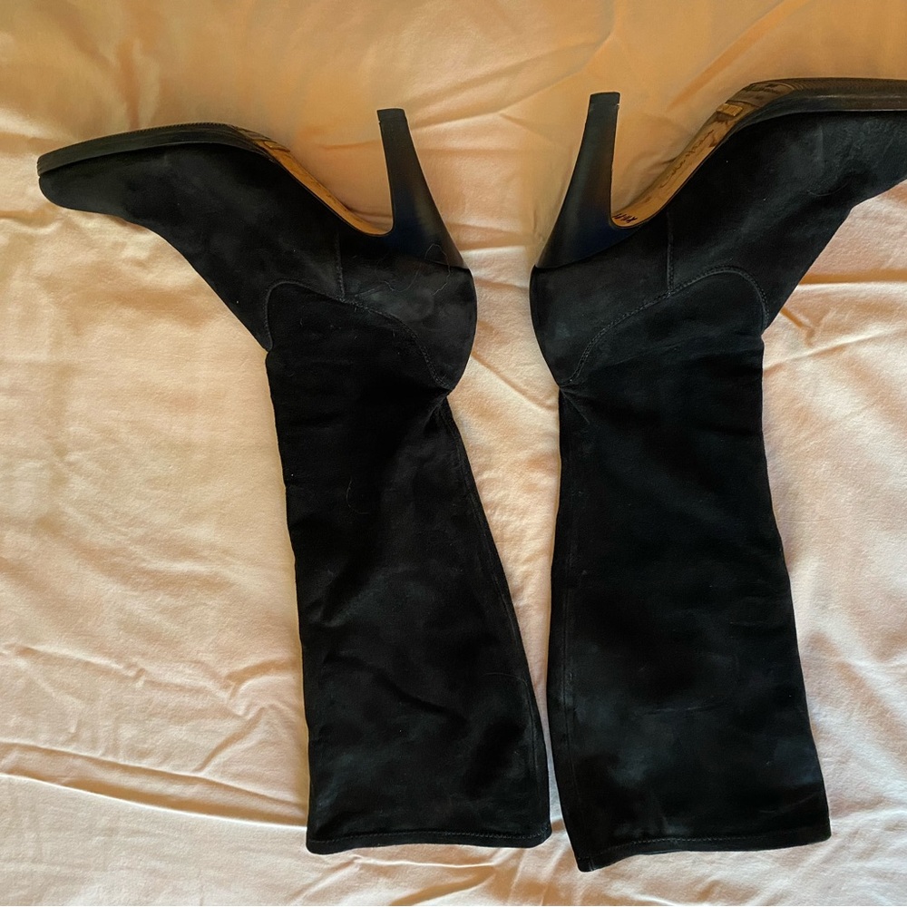 Cole Haan Black Heeled Boots